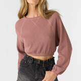 Tour Waffle Knit Slouchy Top