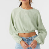 Tour Waffle Knit Slouchy Top