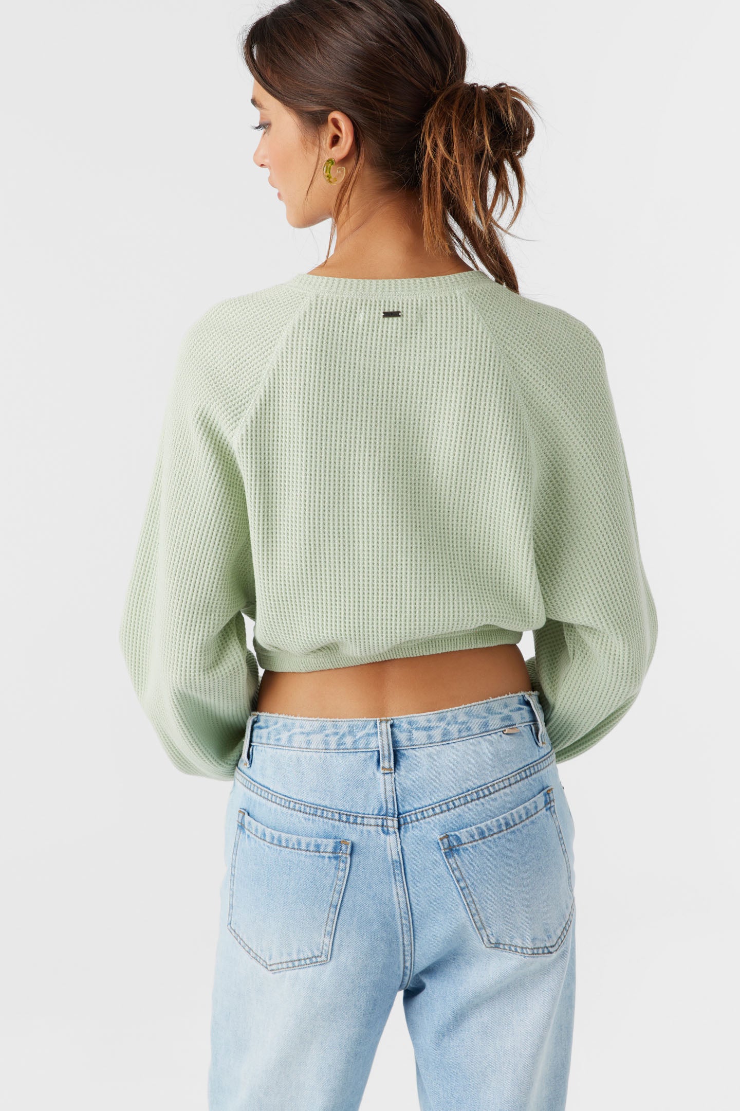 TOUR WAFFLE KNIT SLOUCHY TOP