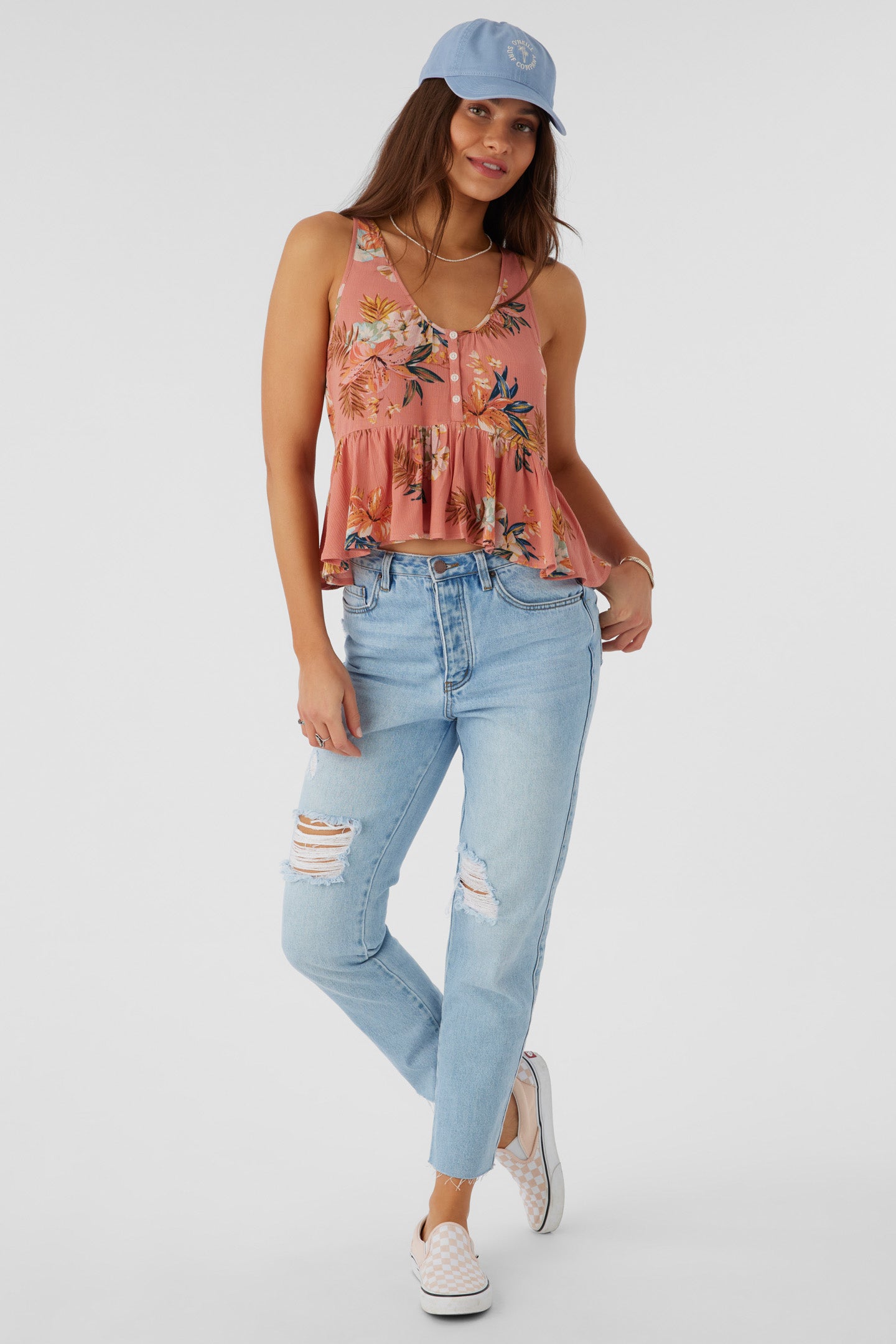 Alina Punta Tropical Top - Canyon Clay | O'Neill