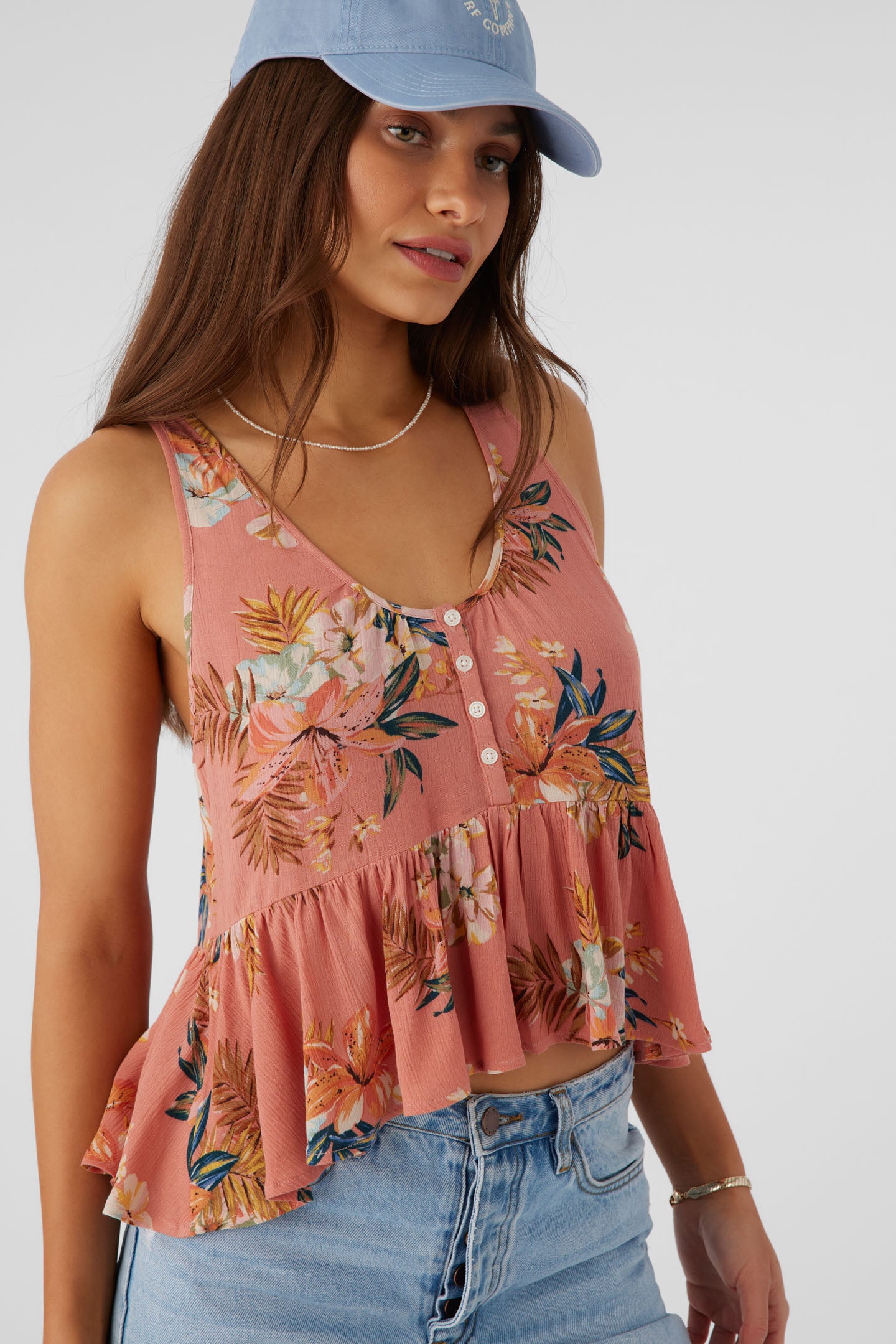 Alina Punta Tropical Top - Canyon Clay | O'Neill