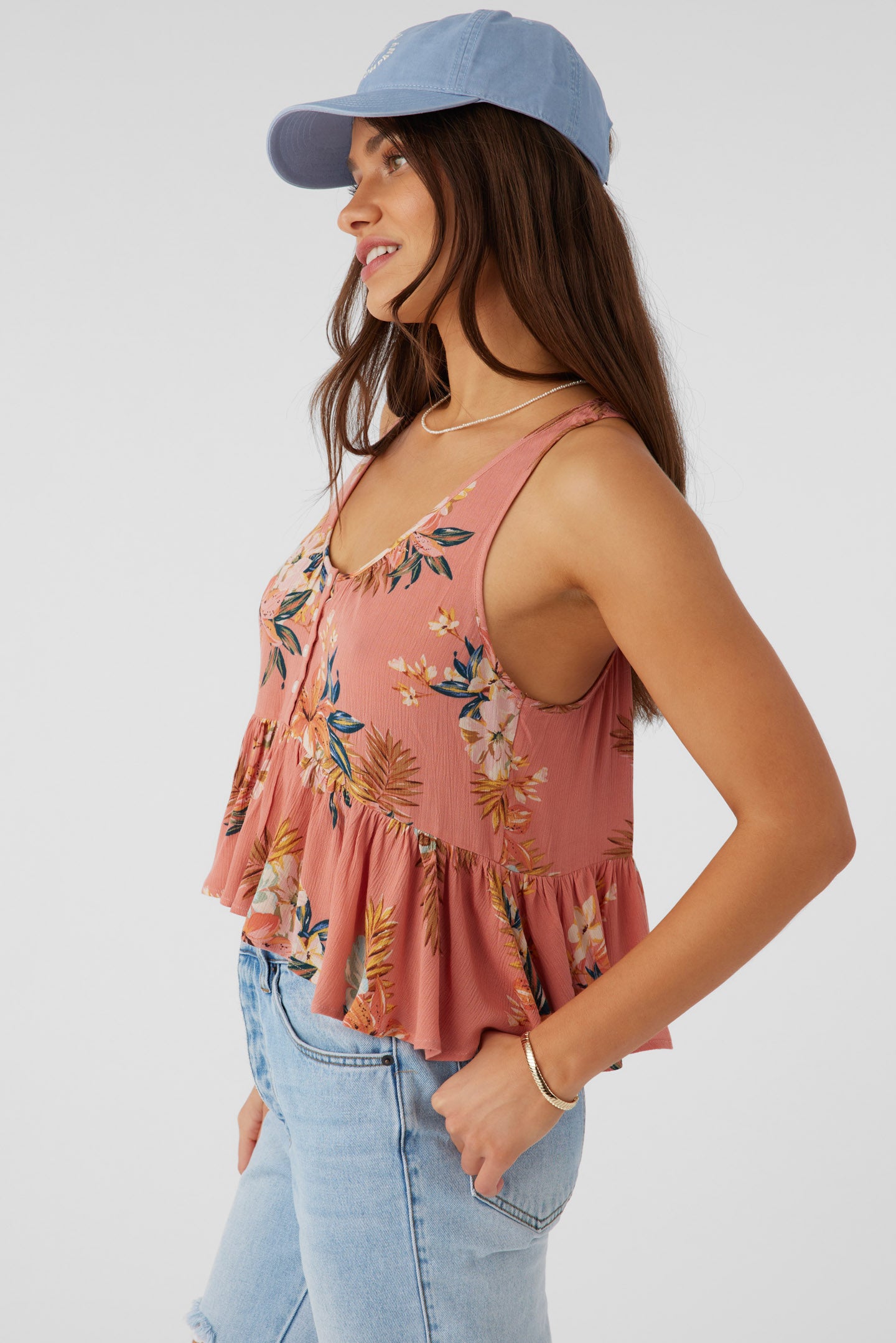 Alina Punta Tropical Top - Canyon Clay | O'Neill