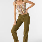 Julietta Neptune Stripe Smocked Tank Top