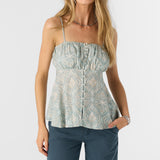 Mei Maria Tile Button Front Tank Top