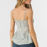 Mei Maria Tile Button Front Tank Top