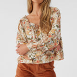 River Sofia Floral Long Sleeve Top