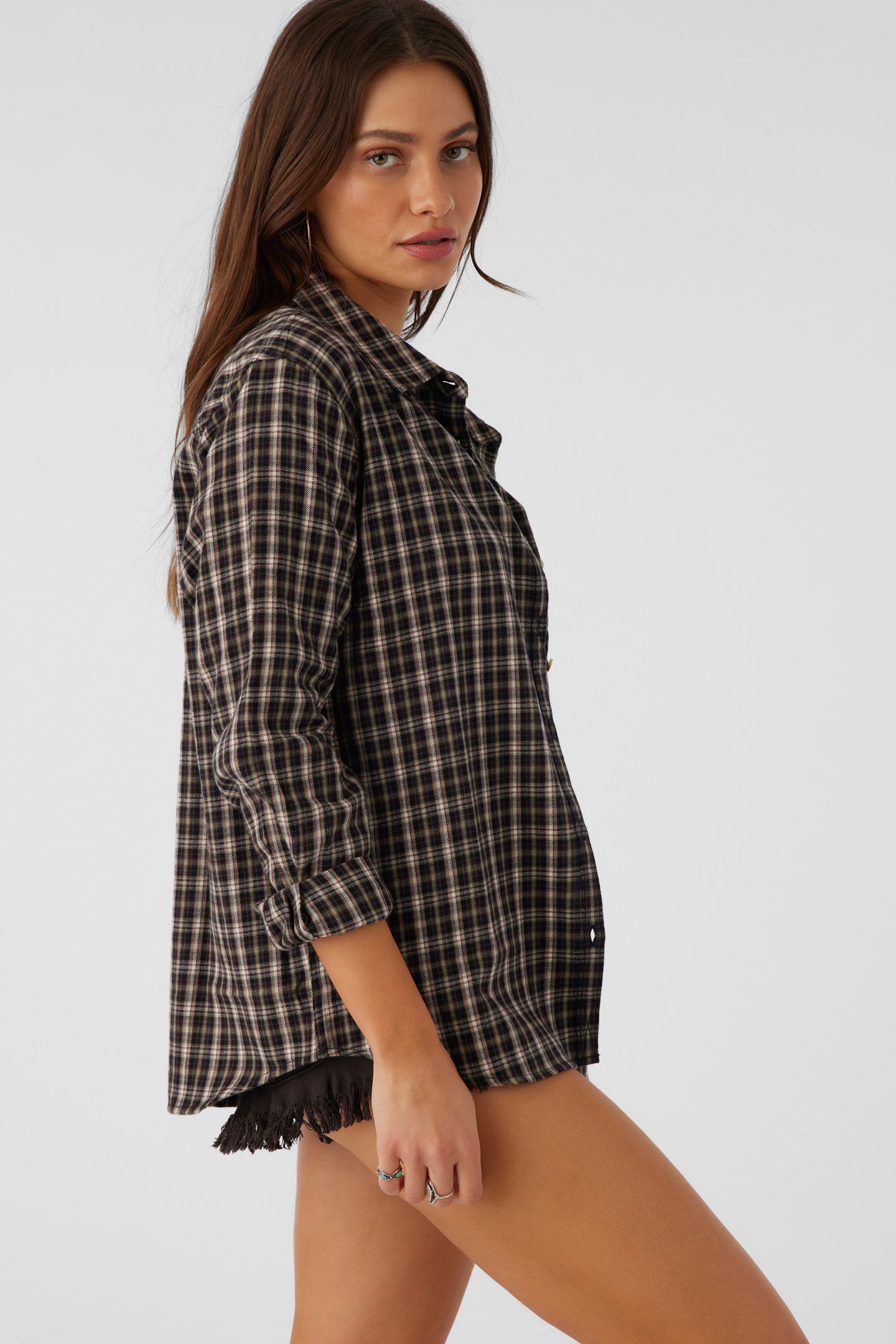 LOGAN FLANNEL RELAXED FIT SHIRT