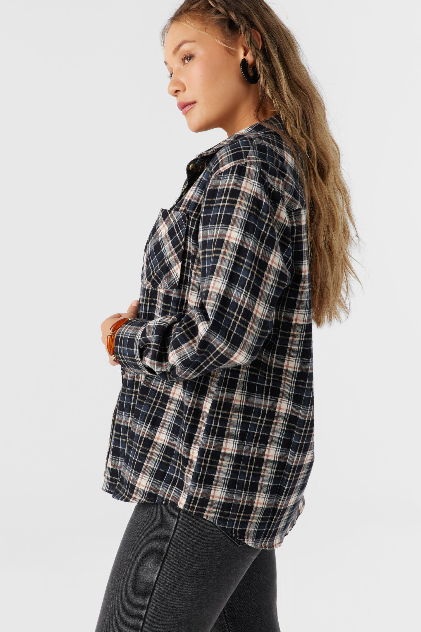 LOGAN FLANNEL RELAXED FIT SHIRT