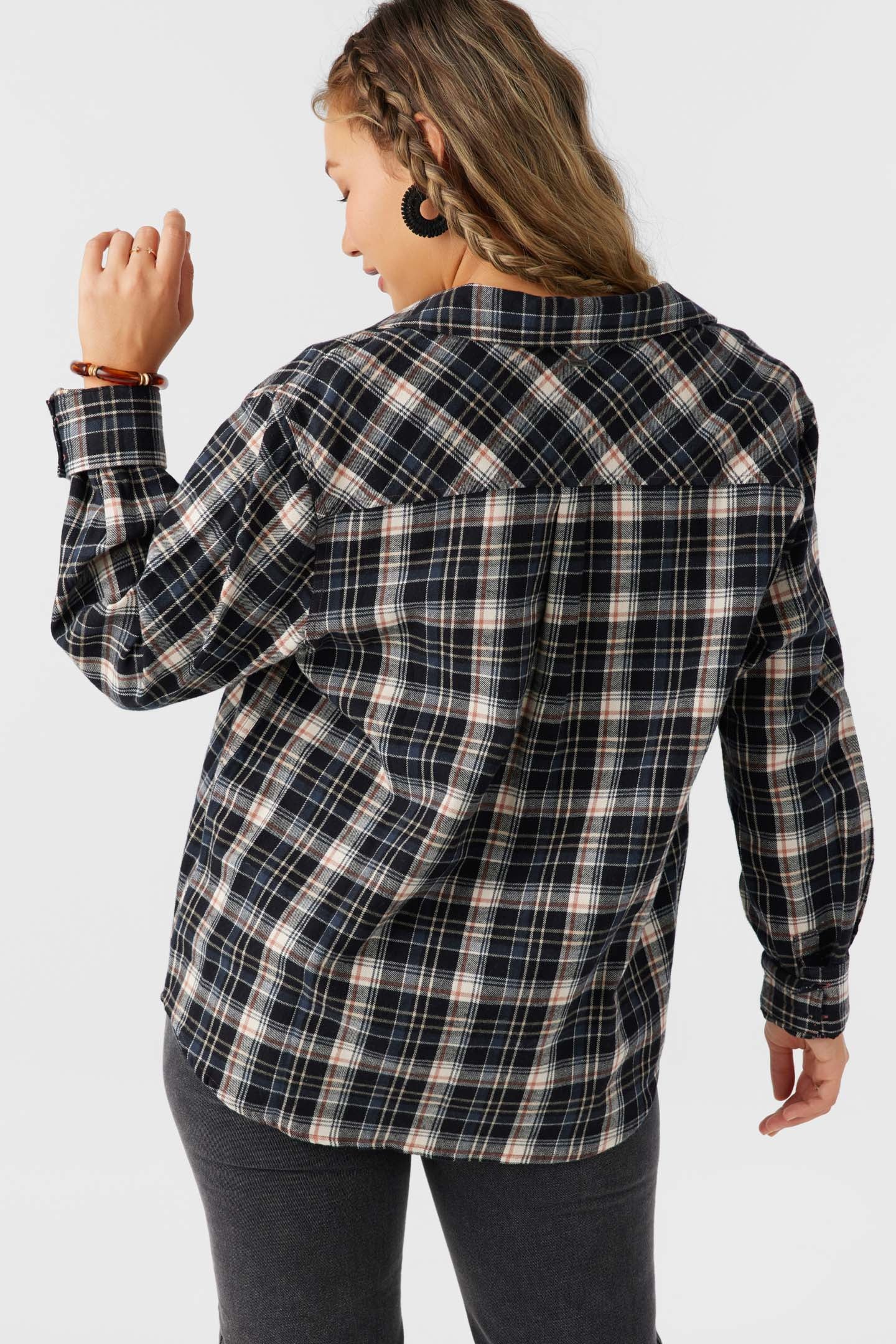 LOGAN FLANNEL RELAXED FIT SHIRT