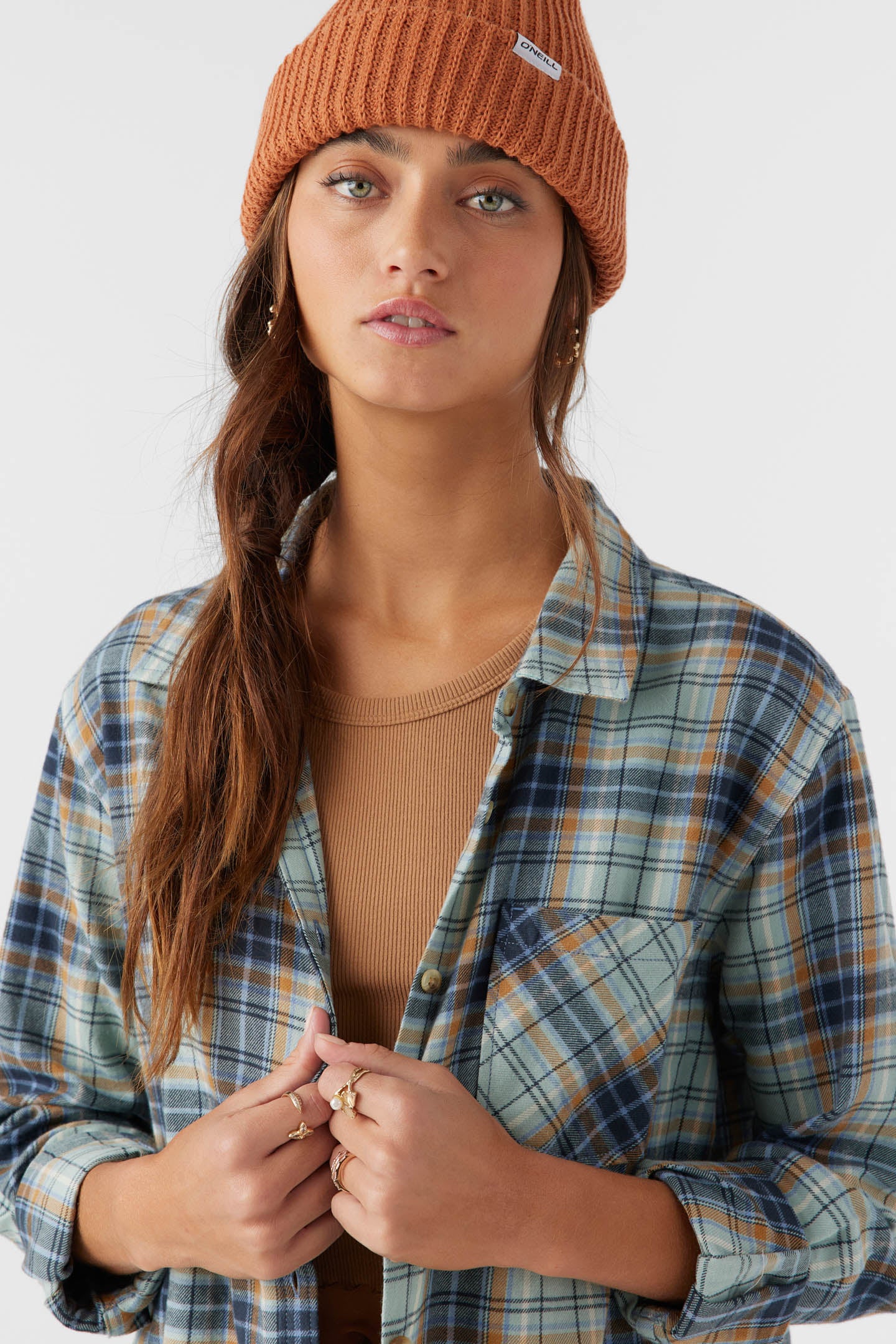 LOGAN FLANNEL RELAXED FIT SHIRT