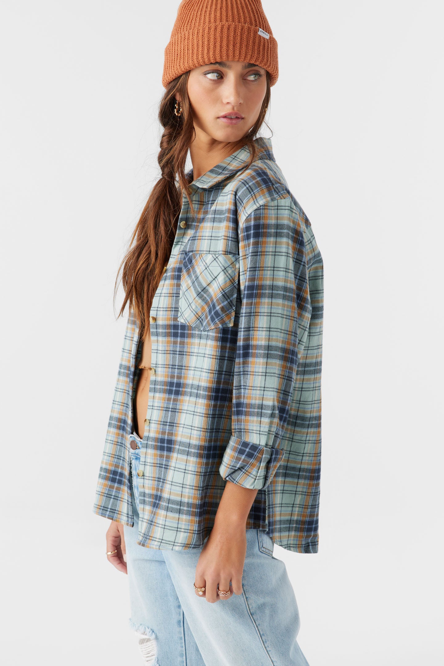 LOGAN FLANNEL RELAXED FIT SHIRT