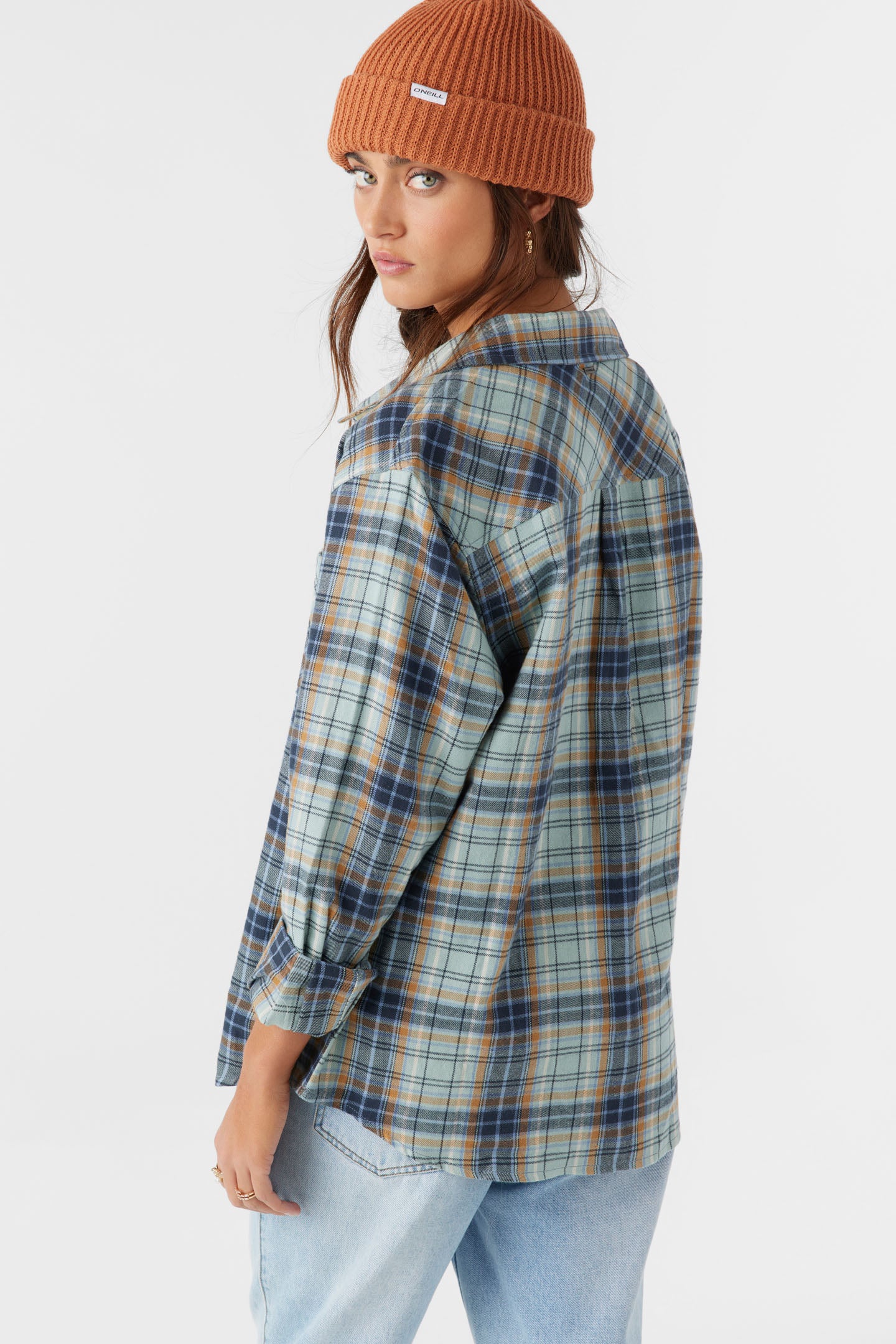 LOGAN FLANNEL RELAXED FIT SHIRT