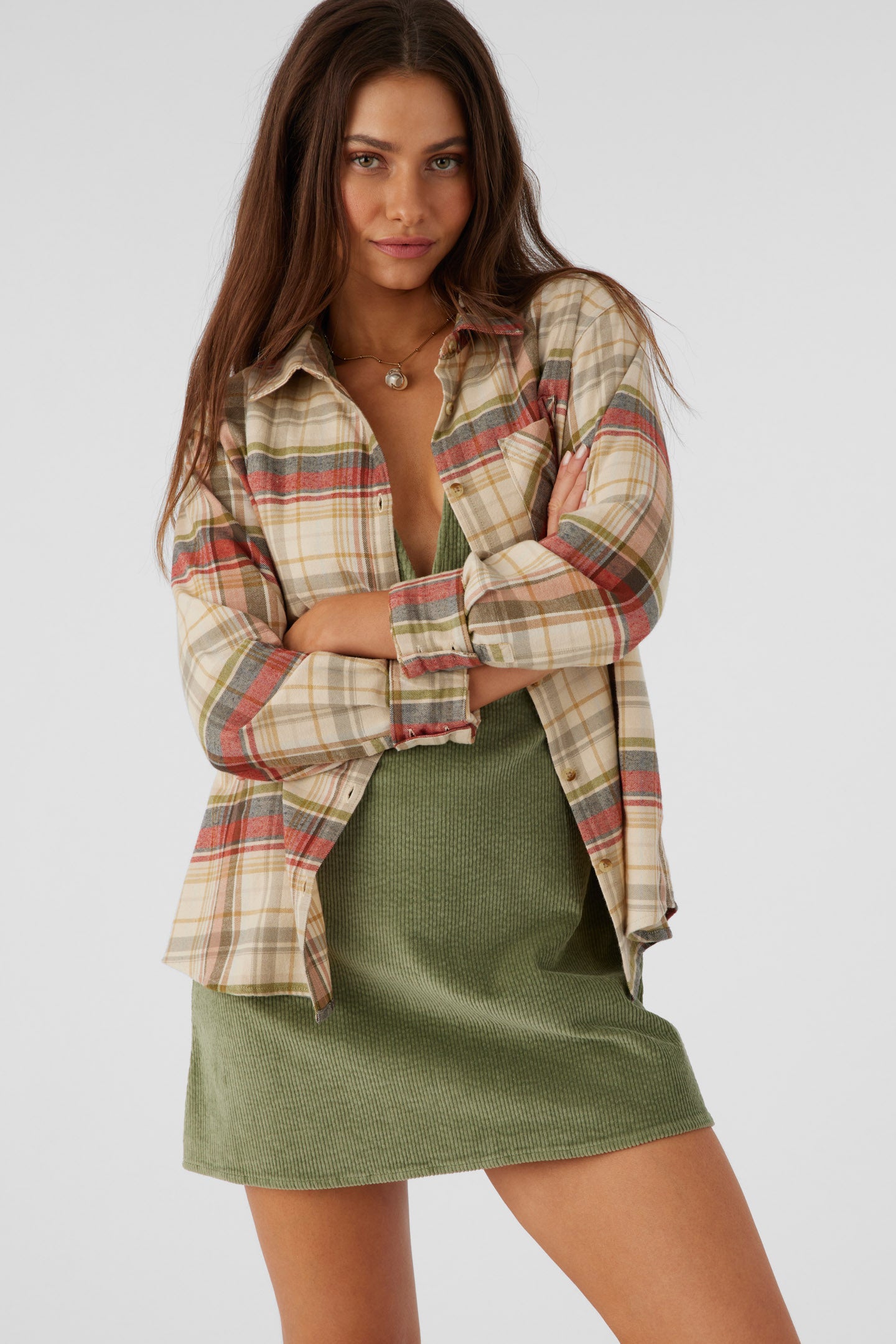 LOGAN FLANNEL RELAXED FIT SHIRT