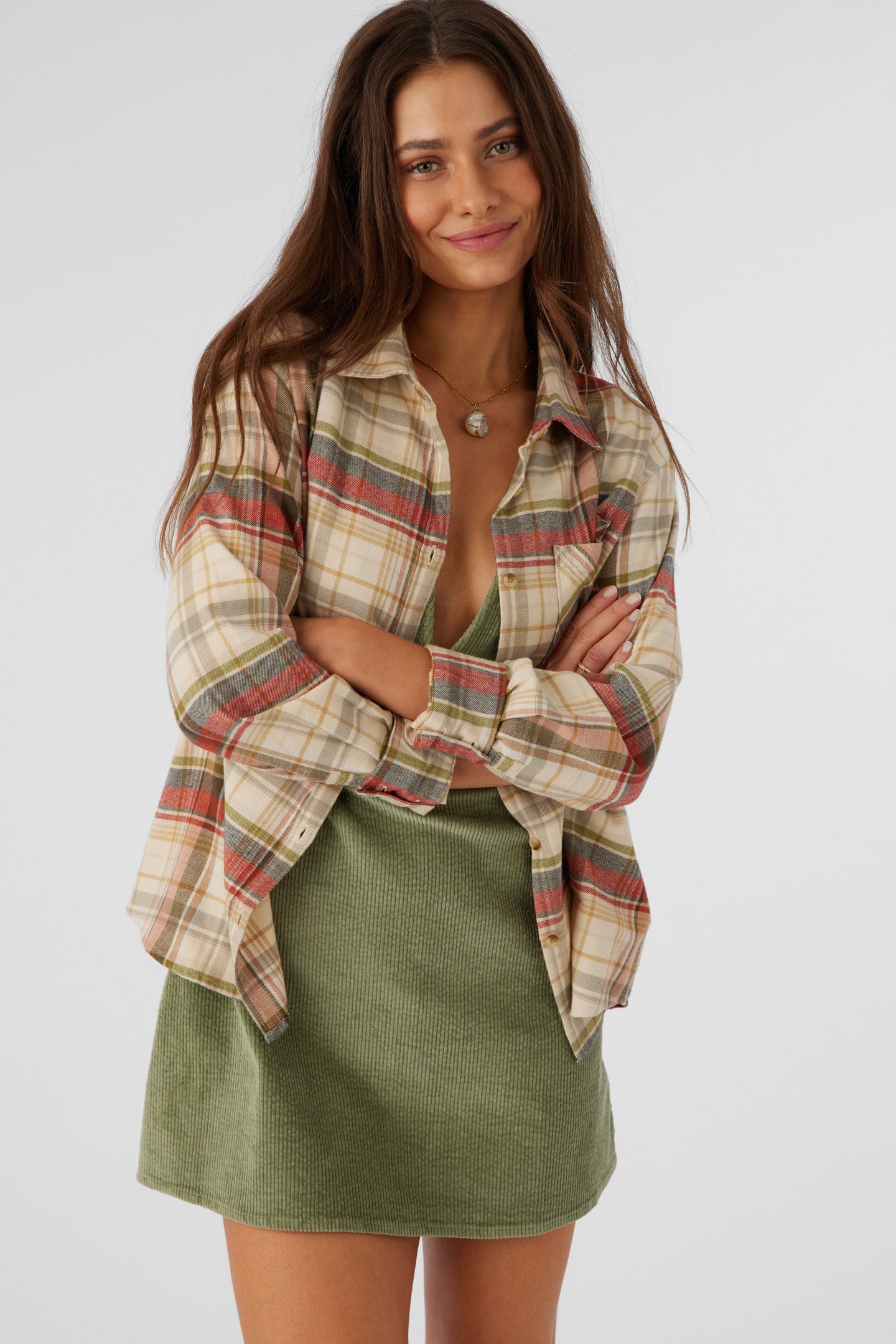 LOGAN FLANNEL RELAXED FIT SHIRT