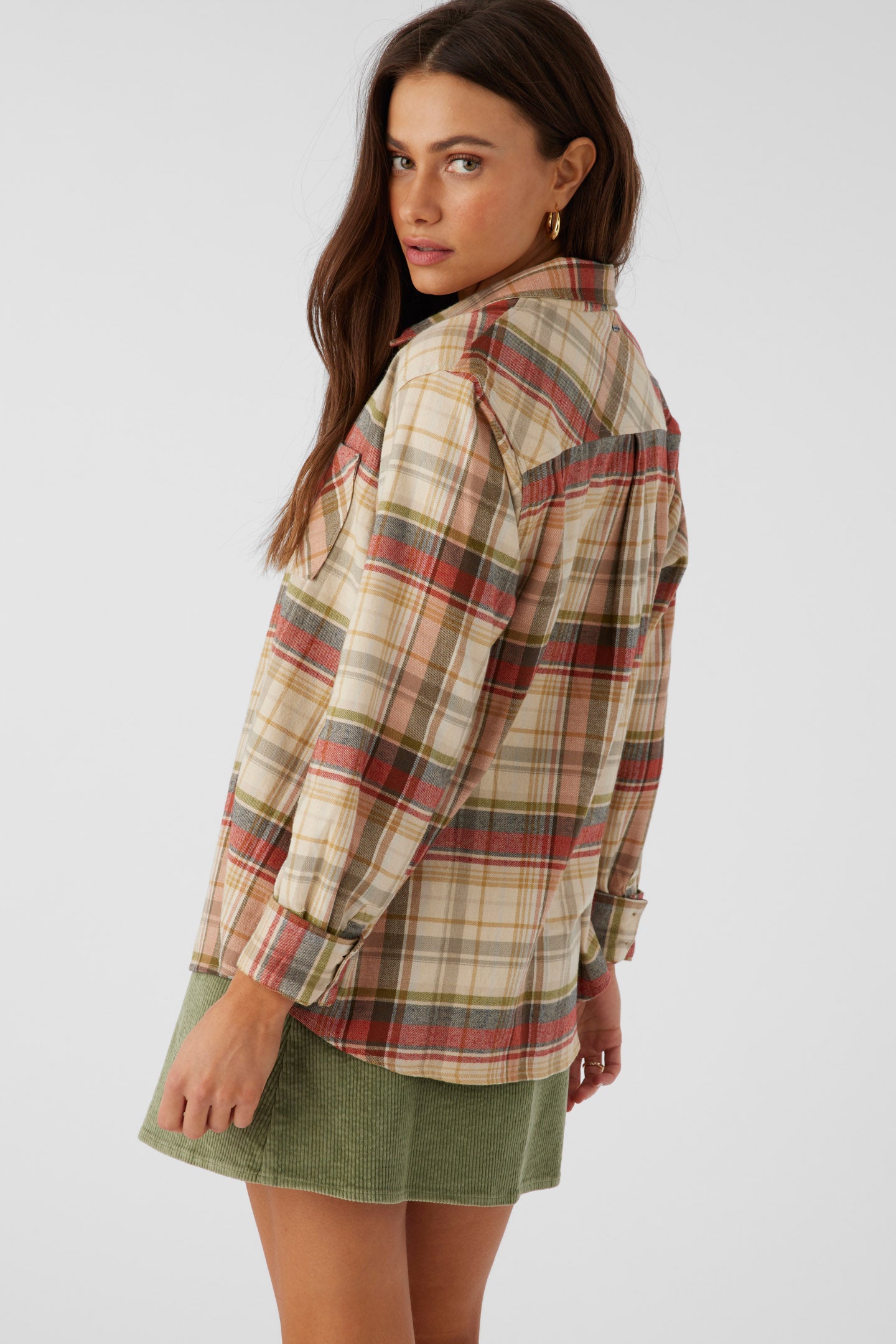 LOGAN FLANNEL RELAXED FIT SHIRT