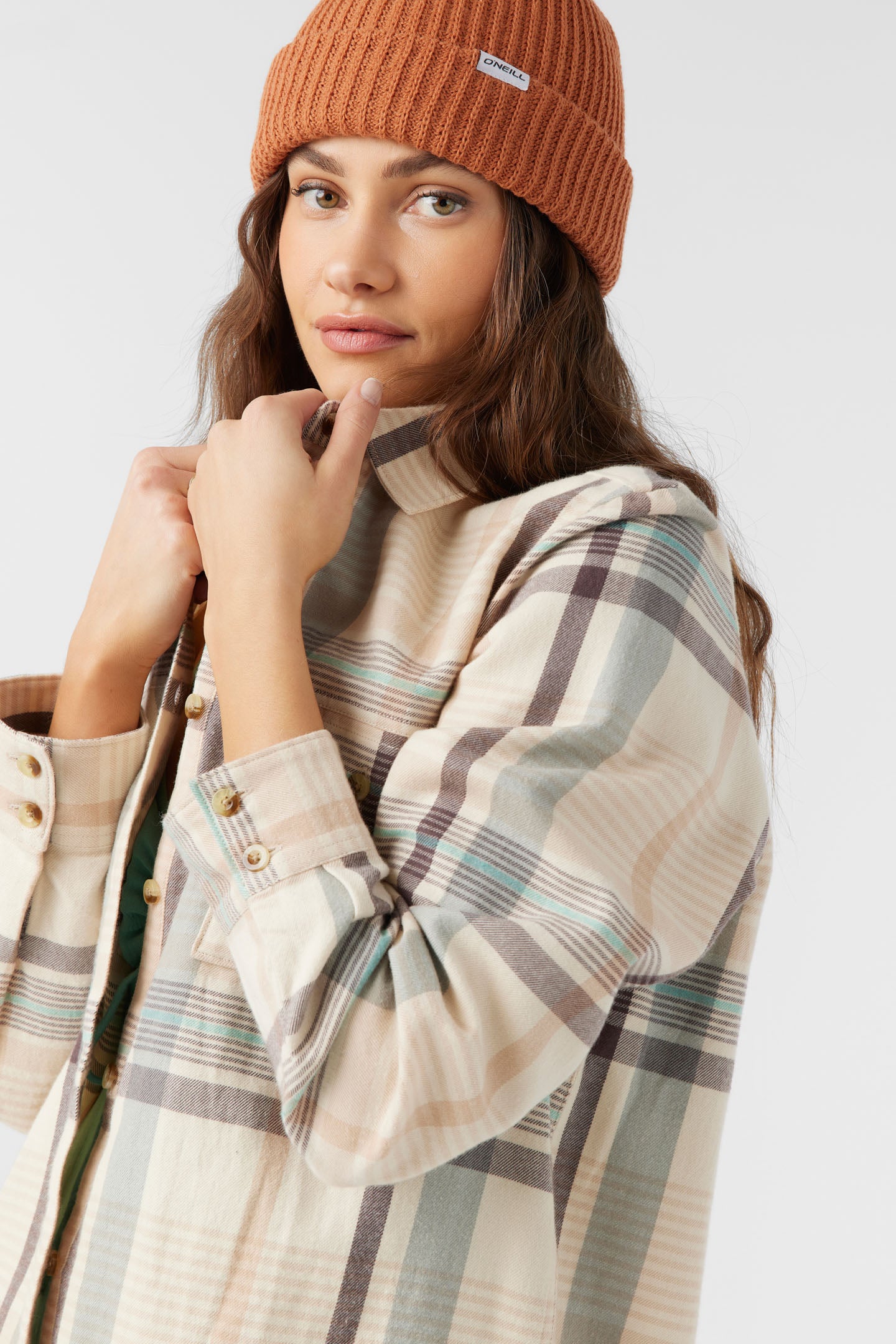 BROOKS FLANNEL OVERSIZED FIT SHIRT