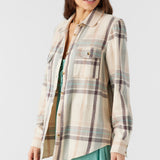 Brooks Flannel Oversized Fit Shirt