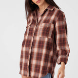 Brooks Flannel Oversized Fit Shirt