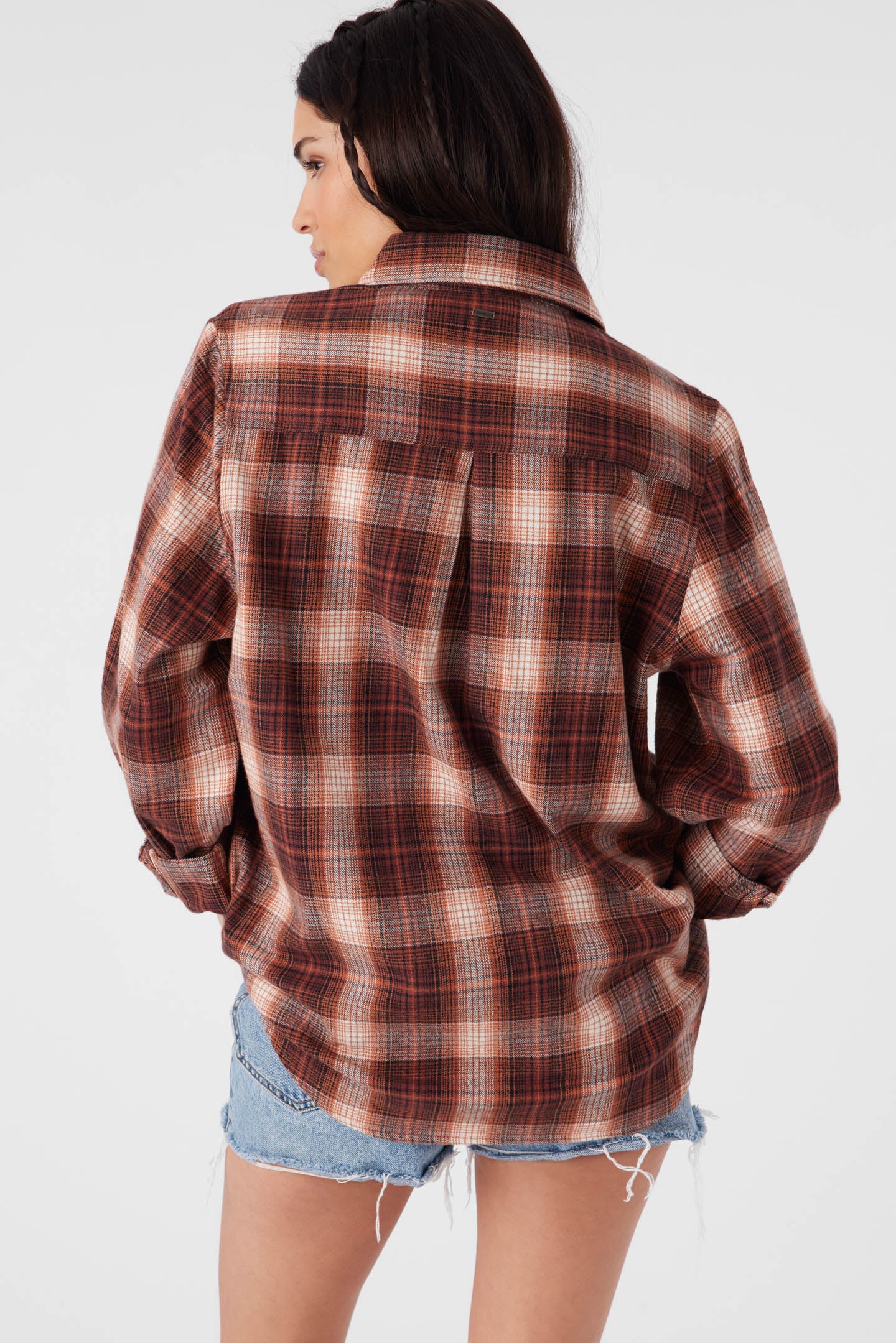 BROOKS FLANNEL OVERSIZED FIT SHIRT