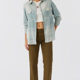 Brooks Flannel Oversized Fit Shirt