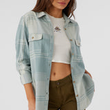 Brooks Flannel Oversized Fit Shirt