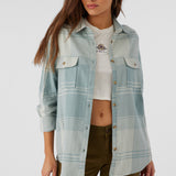 Brooks Flannel Oversized Fit Shirt