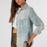 Brooks Flannel Oversized Fit Shirt