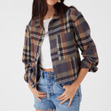 Roy Flannel Cropped Shirt