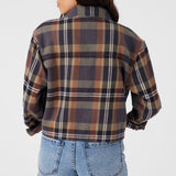 Roy Flannel Cropped Shirt