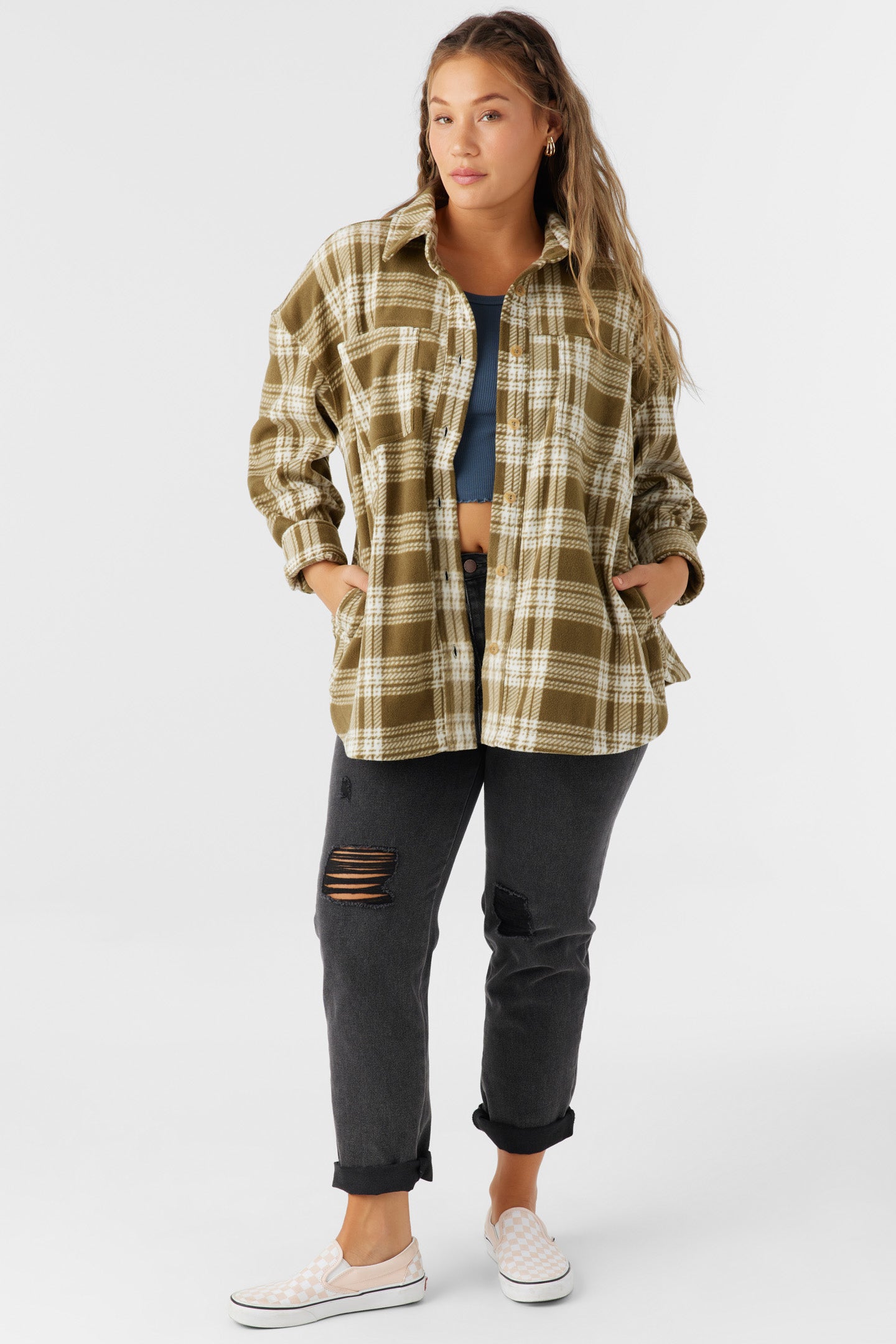 Rune Long Sleeve Top - Military Olive | O'Neill