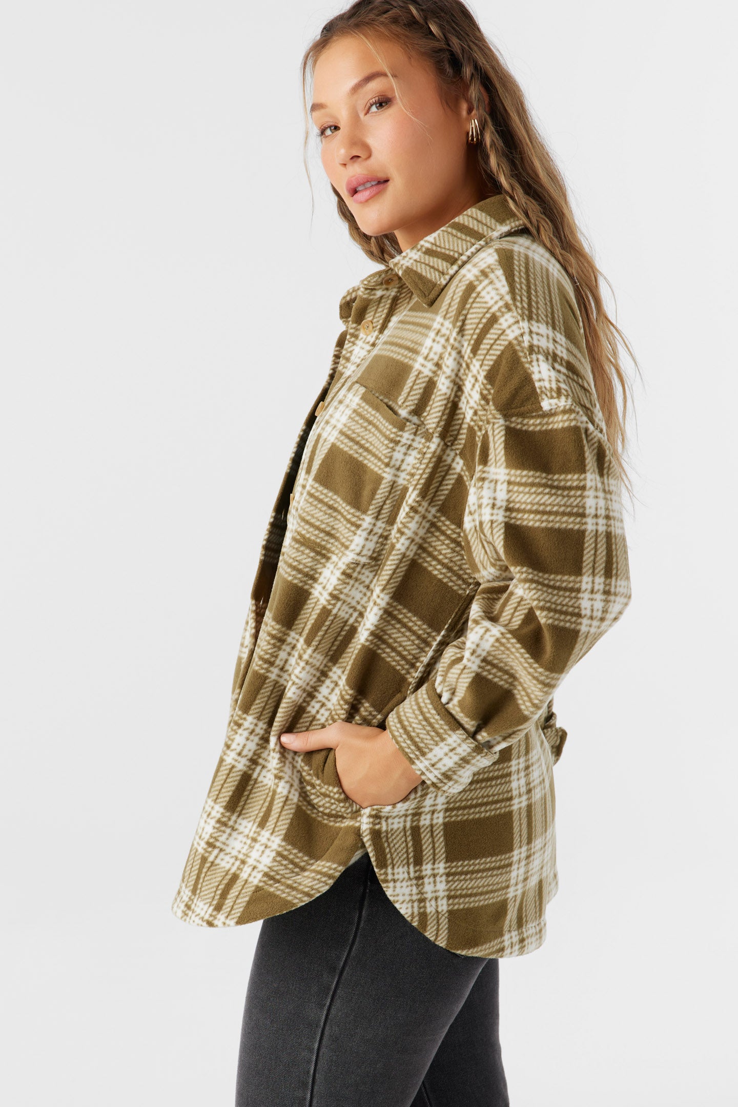 Rune Long Sleeve Top - Military Olive | O'Neill