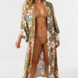 Jackey Printed Kimono Dress