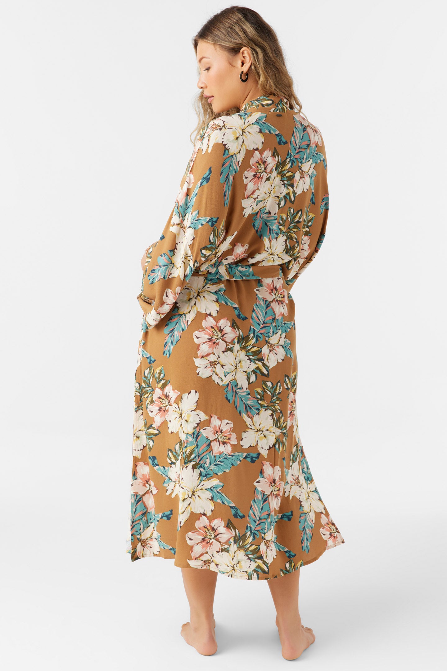 JACKEY PRINTED KIMONO DRESS