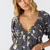 Crisella Kendra Floral Blouson Top