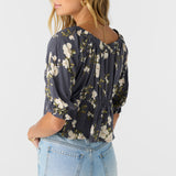 Crisella Kendra Floral Blouson Top