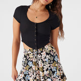 Bennie Camden Floral Flowy Shorts