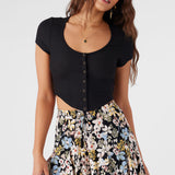 Bennie Camden Floral Flowy Shorts