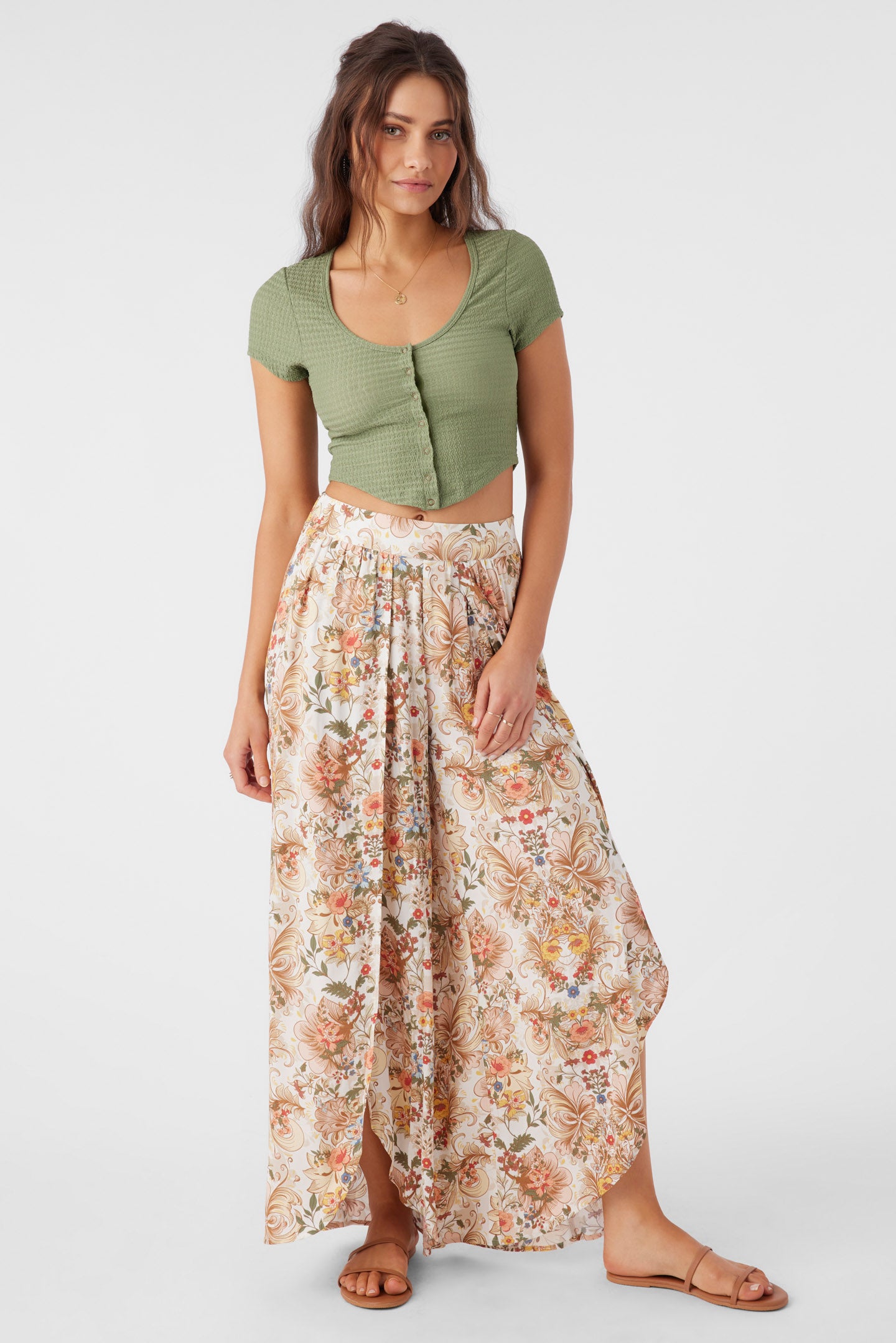 TYMEA SOFIA FLORAL FLY AWAY BEACH PANTS