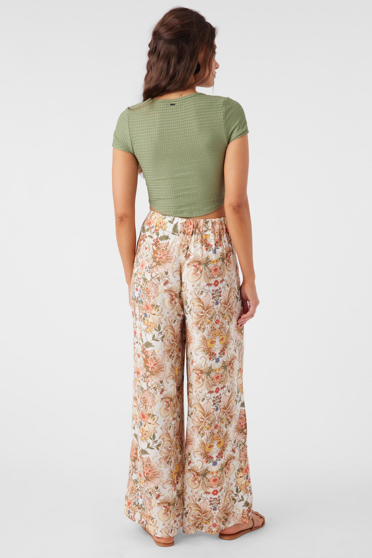 TYMEA SOFIA FLORAL FLY AWAY BEACH PANTS