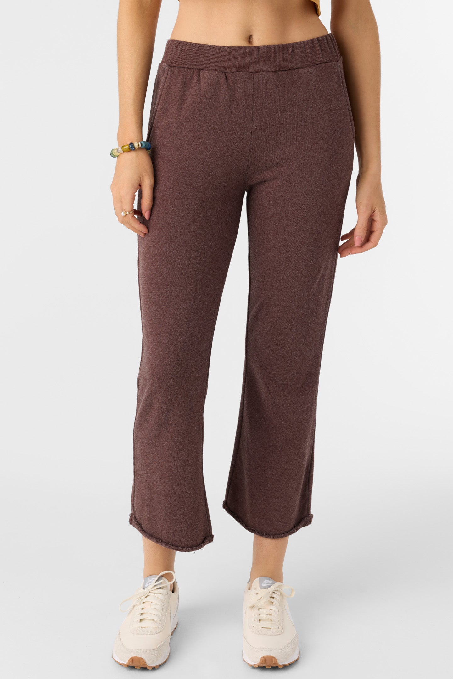 KARMA FRENCH TERRY CROPPED LOUNGE PANTS