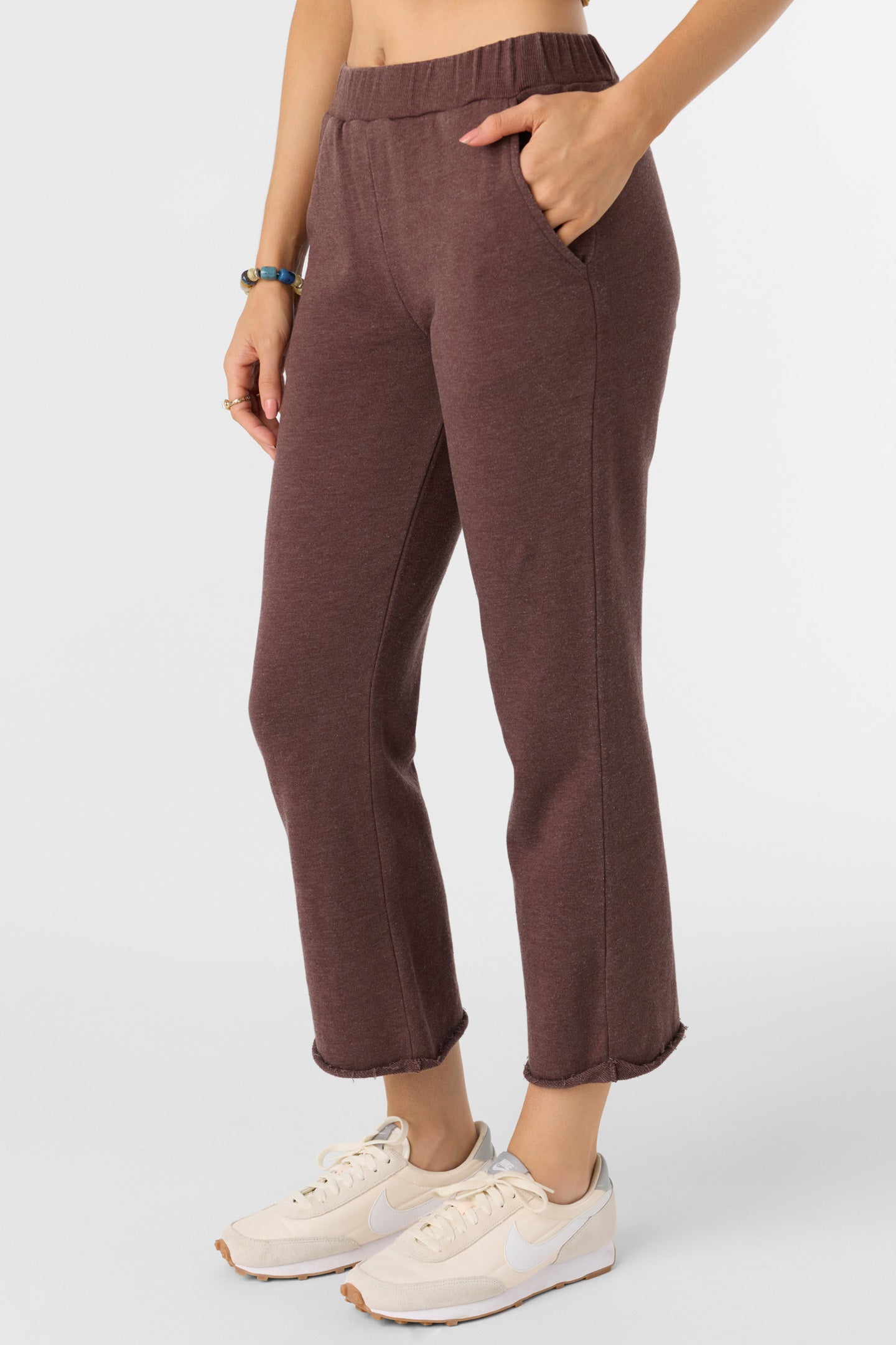 KARMA FRENCH TERRY CROPPED LOUNGE PANTS