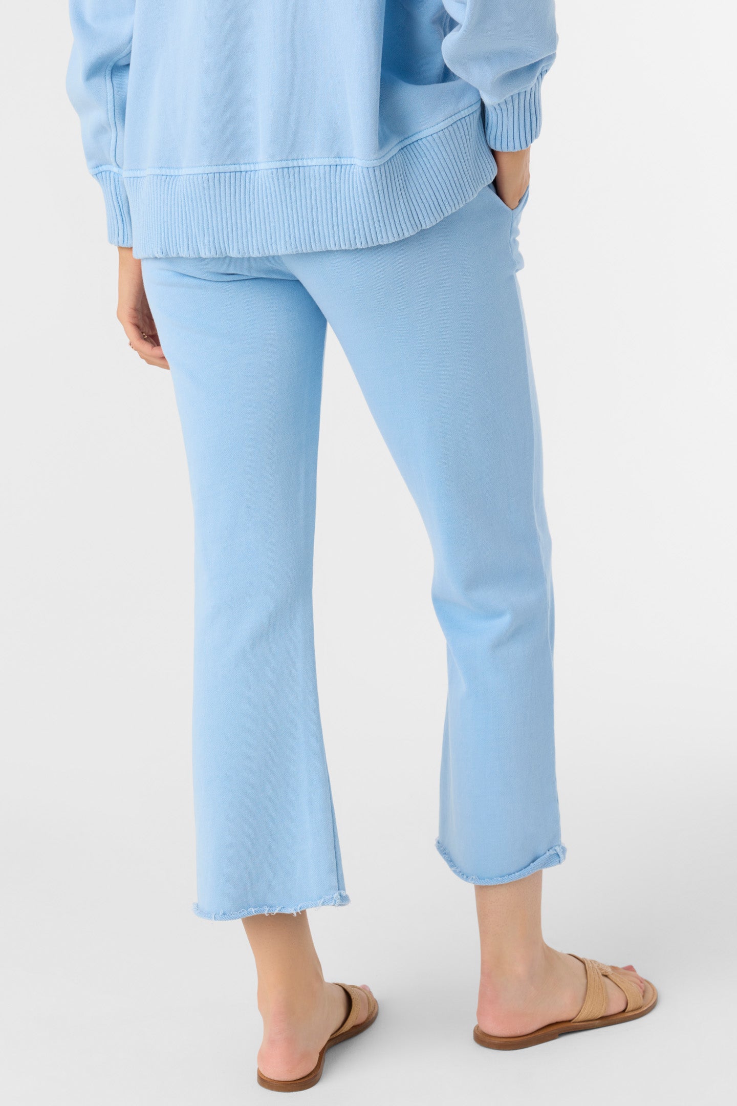 KARMA FRENCH TERRY CROPPED LOUNGE PANTS