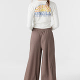 Bridgette Textured Knit Pull-On Cropped Pants