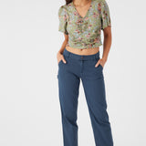 Kree Cotton Twill Utility Pants