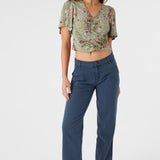 Kree Cotton Twill Utility Pants