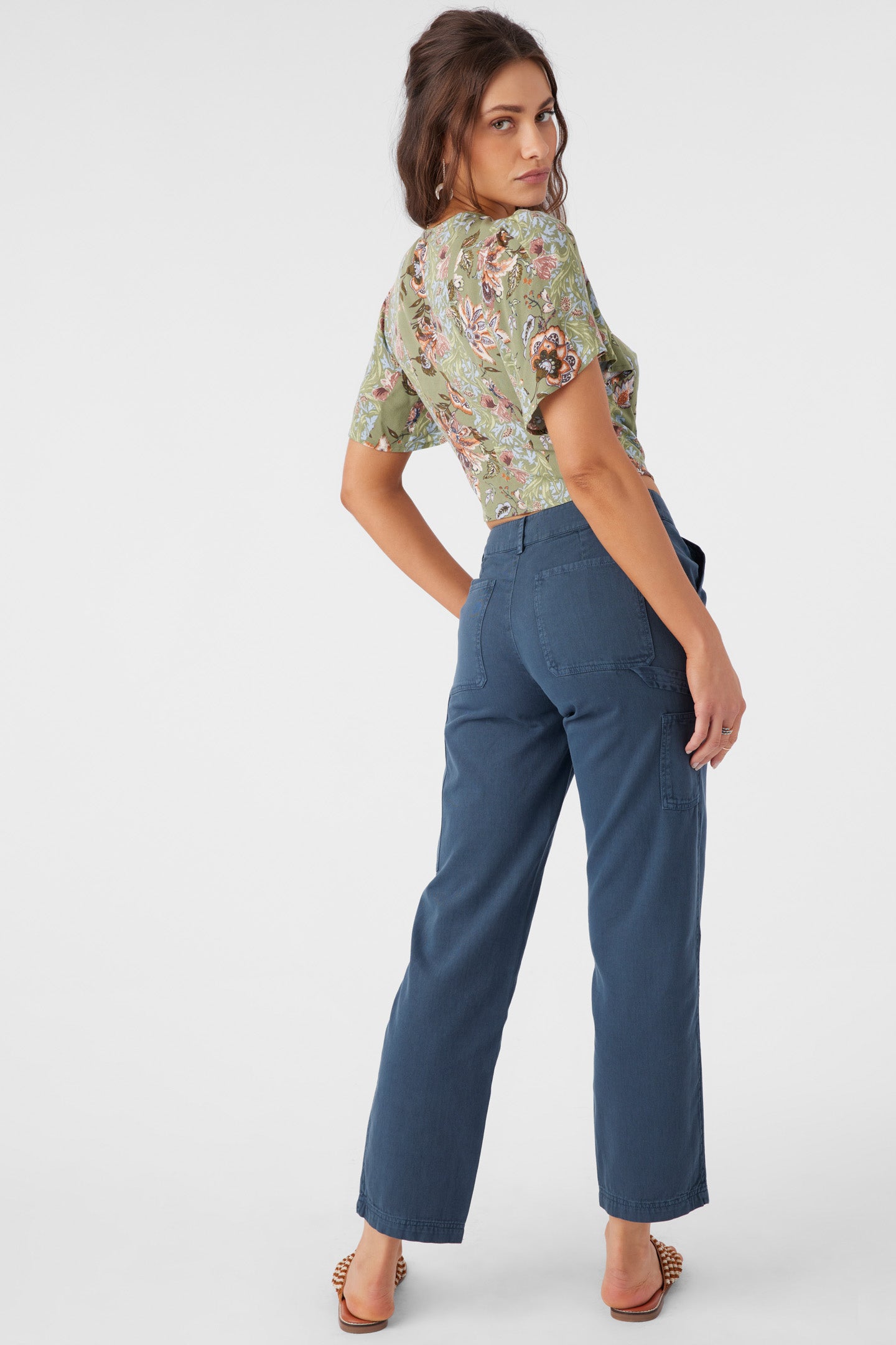 KREE COTTON TWILL UTILITY PANTS