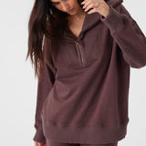 Karma French Terry Half Zip Pullover