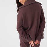 Karma French Terry Half Zip Pullover