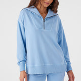 Karma French Terry Half Zip Pullover