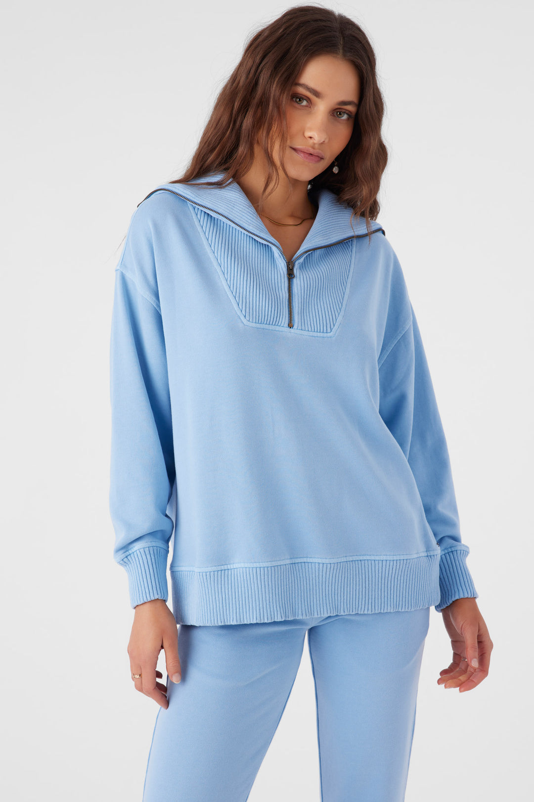 O'Neill Karma Mock Zip Sweater